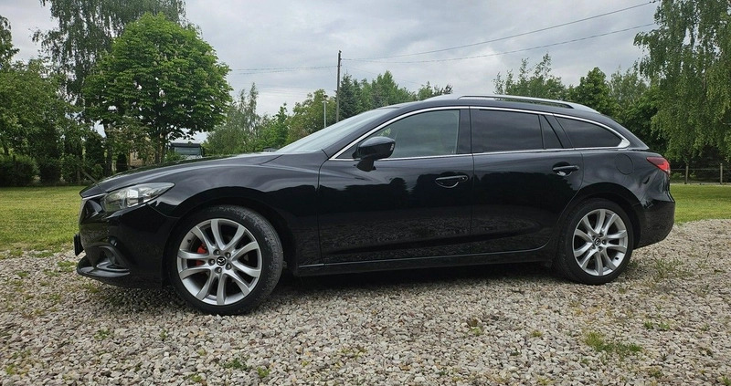 Mazda 6 cena 46200 przebieg: 173000, rok produkcji 2014 z Imielin małe 781